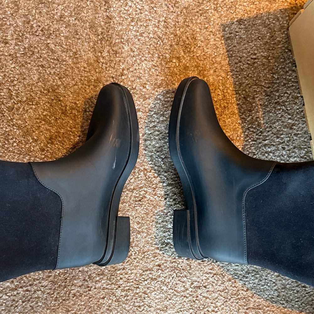 Melissa Tall Flocked Rain Boots - Picture 7 of 15